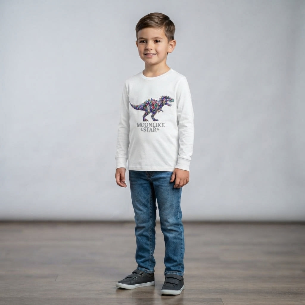 Galaxy Rex Kids’ Long Sleeve