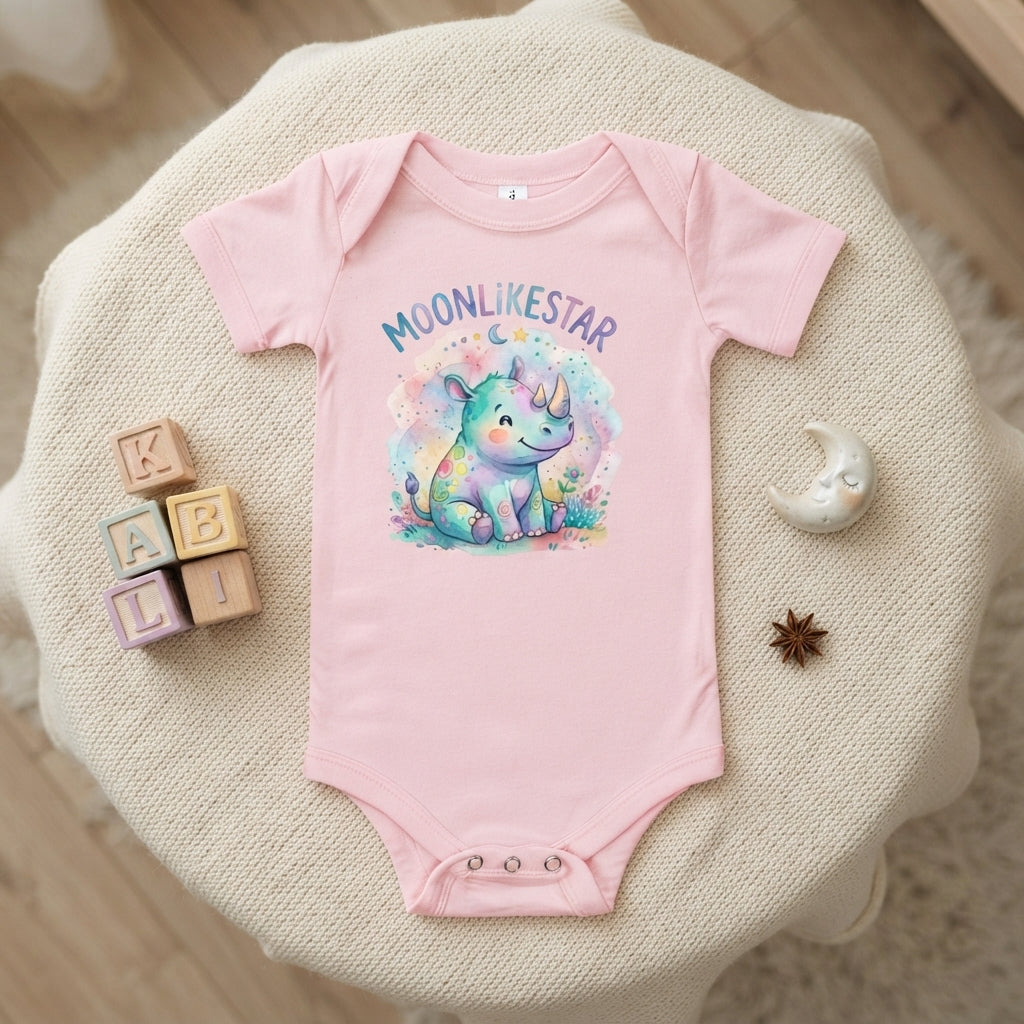 Little Dreamy Rhino Onesie