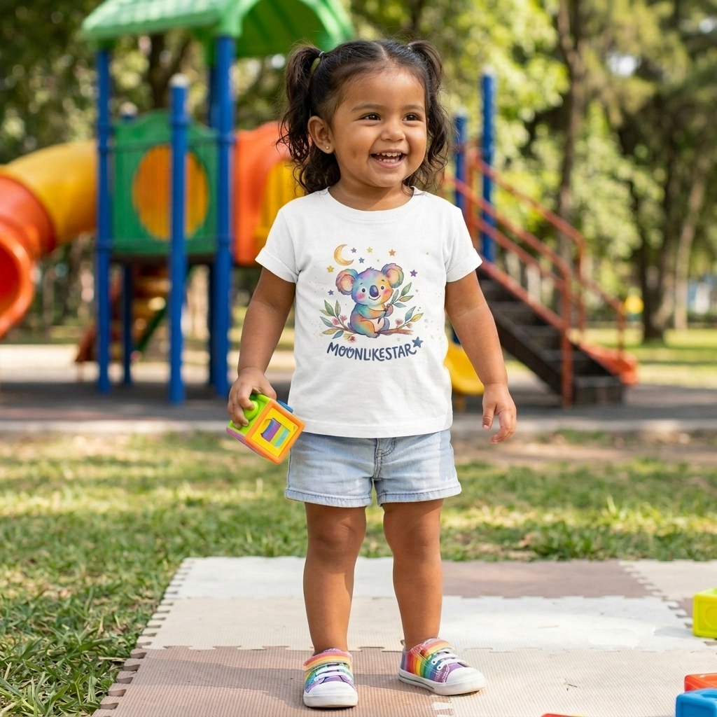 Rainbow Dreamer Koala Tee