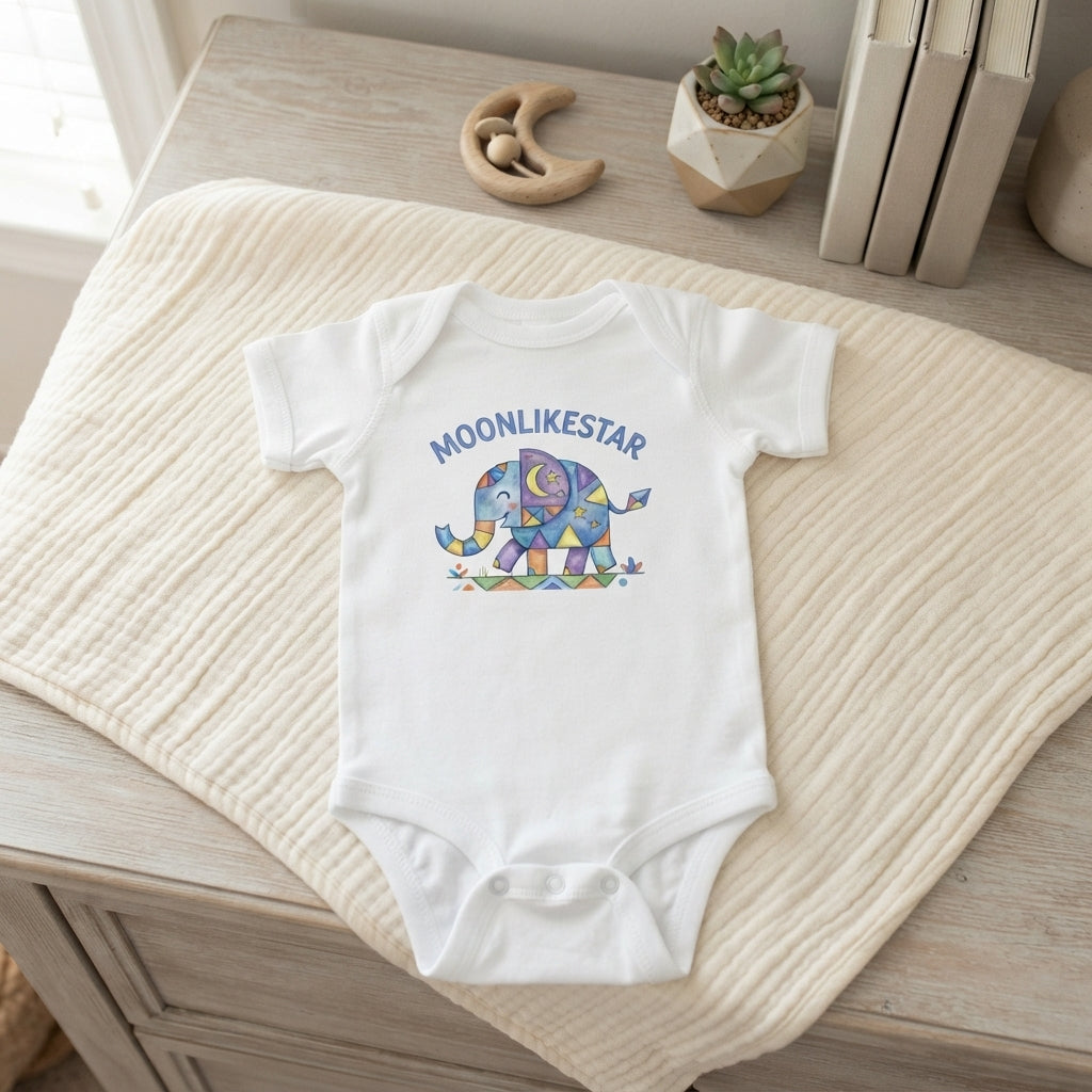 Geo Elephant Onesie
