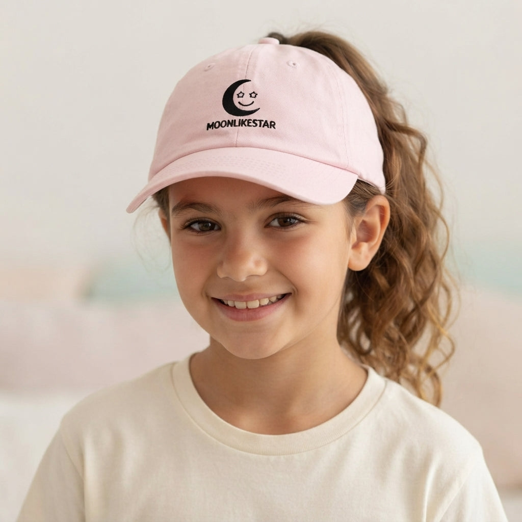 Starry Smile Baseball Youth Cap